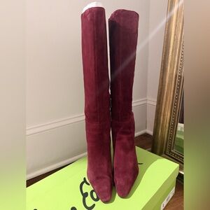 Sam Edelman -Sylvia Knee High Boot Burgundy